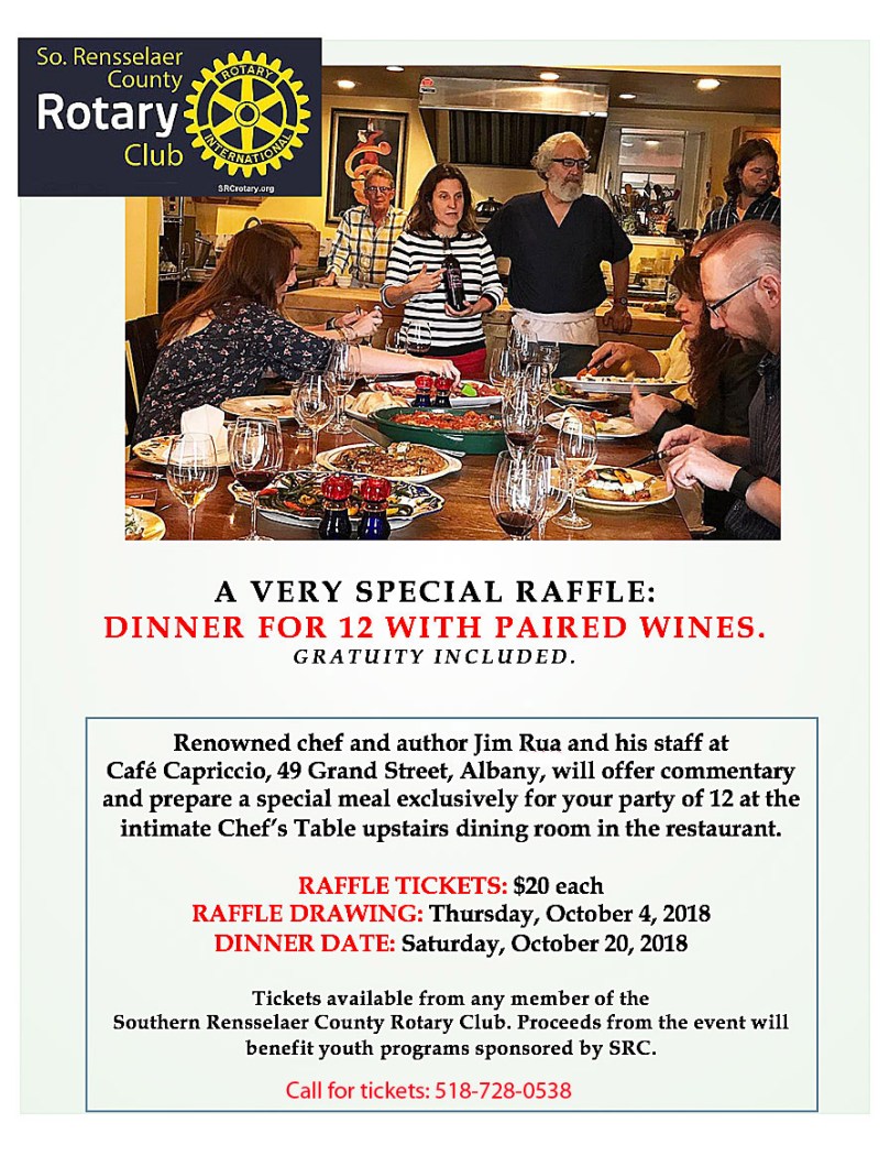 SRC Dinner Ad for Our Towne